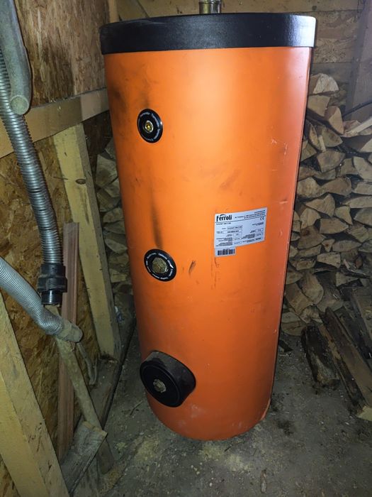Boiler 200 l cu 2 serpentine