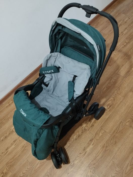 Коляска прогулочная Тоmix "COSY V2", (Dark Green)