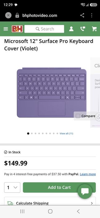 Tastatura Microsoft Surface Pro noua sigilata