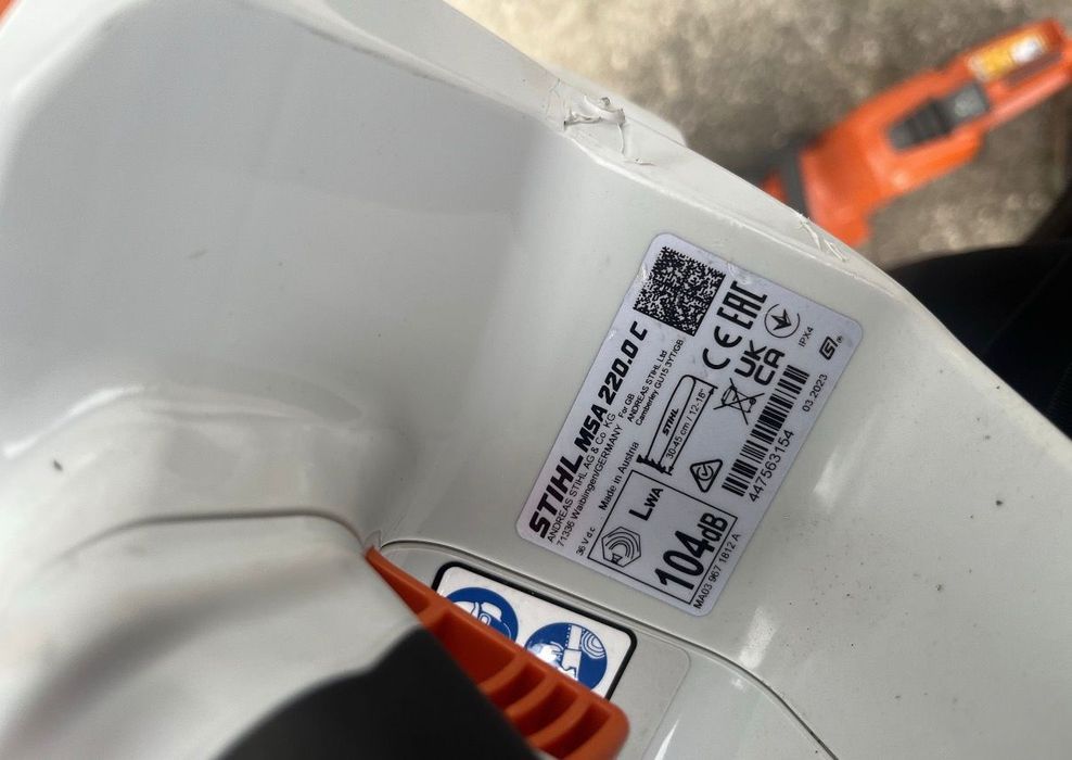 Drujba Husqvarna 535iXP / Stihl MSA 220C 36V Li-ion