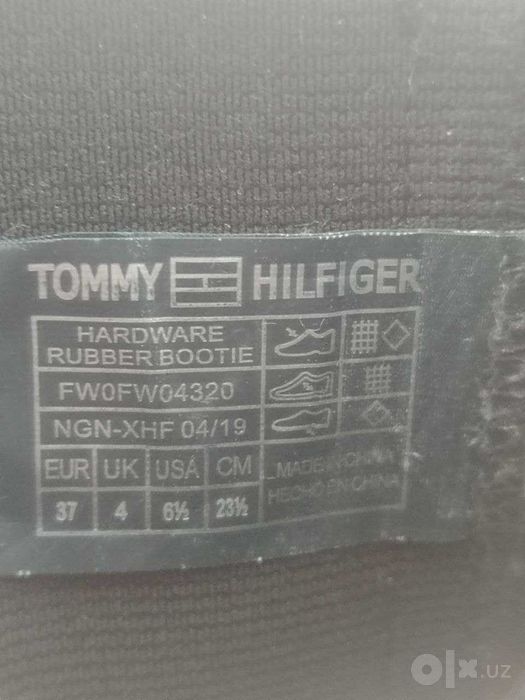 Tommy Hilfiger Демисезонные Резиновые Сапоги 37р