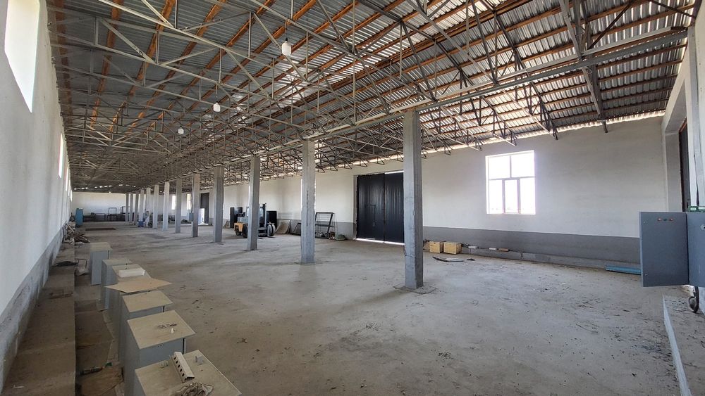24sotix maydonda joylashgan 1050m2 tayyor obyekt. Istalgan maqsadlarga