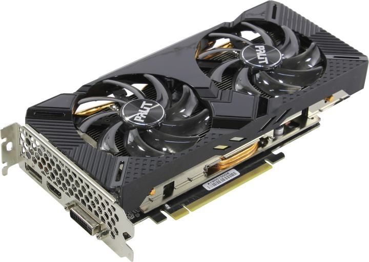 Видеокарта Palit GeForce GTX 1660 Dual 6 GB