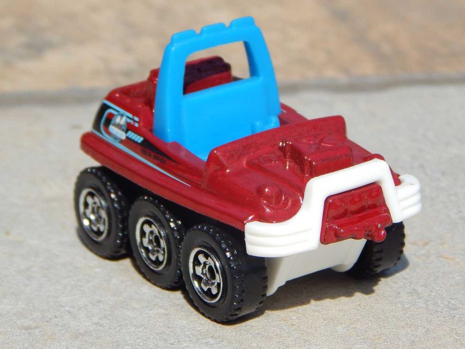 Macheta buggy ATV 6x6 MBX Arctic Matchbox Mattel 2011