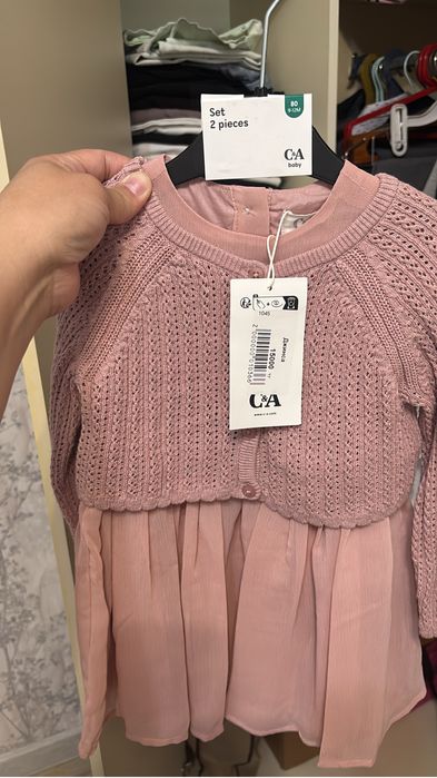 Платье для малышей девочек бренд C&A.