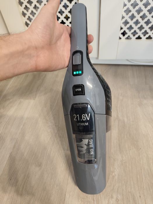 Aspirator Rowenta Dual Force 2 in 1, 48W, 21.6V, 0.6L, Gri