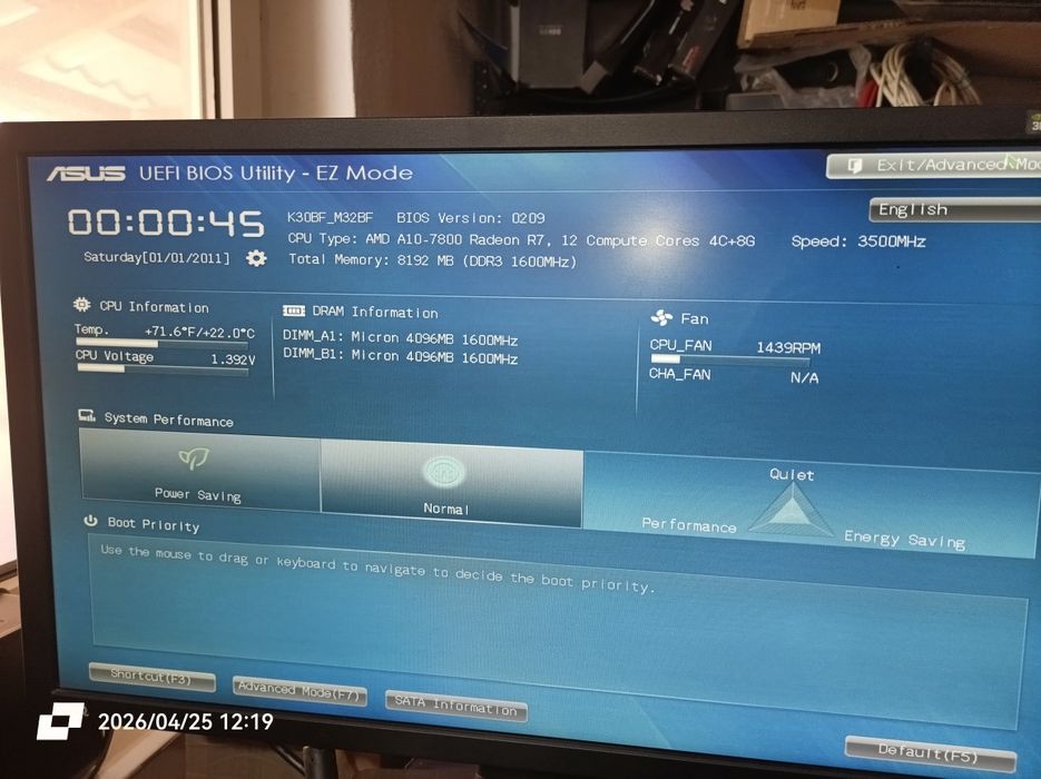 Kit pc Asus + Amd A10 7800 + 8 gb ddrr3