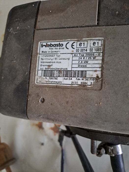 Vînd Webasto în stare bună