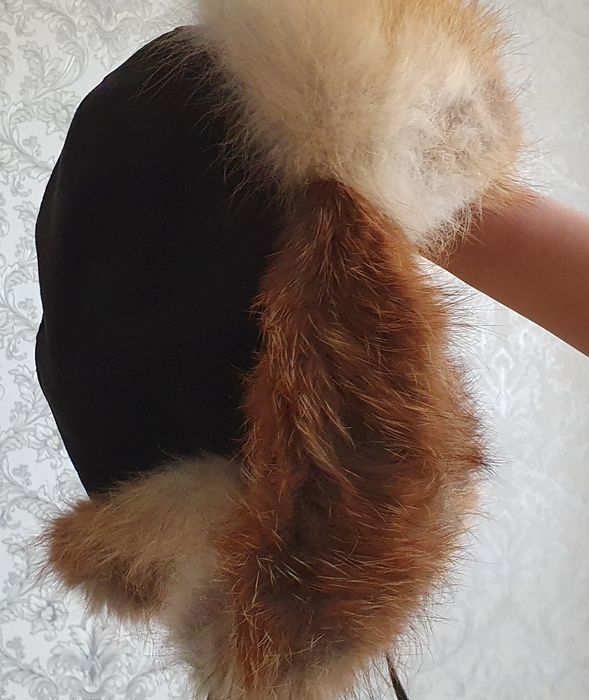 Продам шапку, натуральный мех