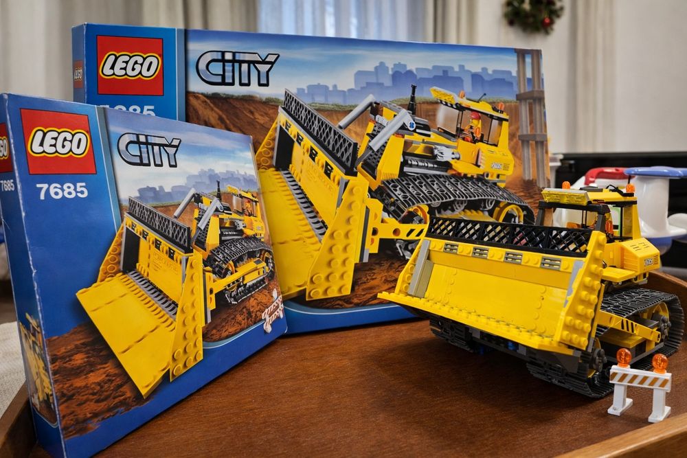 LEGO City 7685 Buldozer - set RETIRED, complet