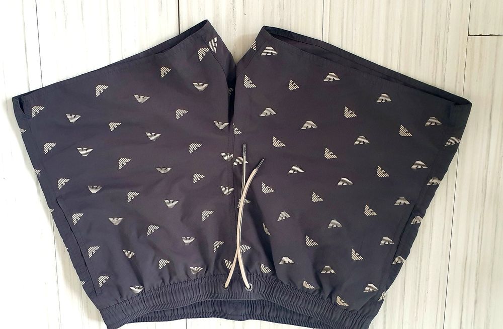 Emporio Armani Embrodered Logo Swim 50 - L/ 33  ОРИГИНАЛ! Мъжки Бански