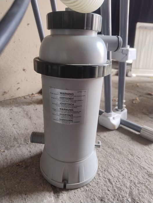Scara piscina 1,10 cm , încălzitor și filtru încălzire apa și furtune