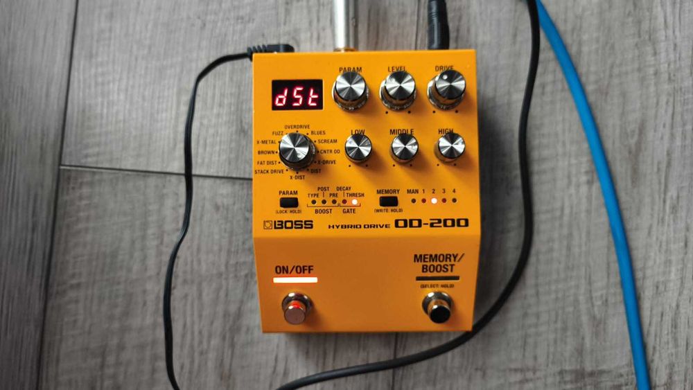 Pedala chitara BOSS OD-200 Hybrid Drive - Overdrive / Distortion / Fuzz | MIDI | GARANTIE 1 AN!