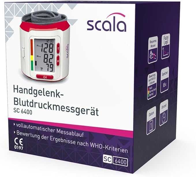 Тензиометър цифров SCALA SC6400 Апарат за кръвно налягане