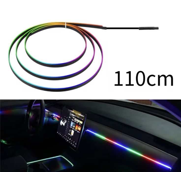 Kit iluminat ambiental digital RGB cu aplicatie - Avem si fire RGB led