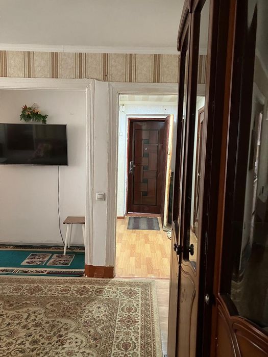 Тёплая 3‑комнатная квартира в городе Шу