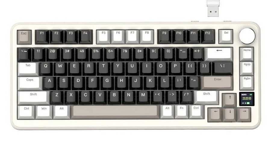 ; Клавиатура ATTACK SHARK X85 PRO RU/ Star Black/ Blueberry Switch