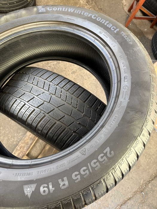2x Anvelope Iarna 255/55 r19 M+S - Continental ContiWinterContact TS83