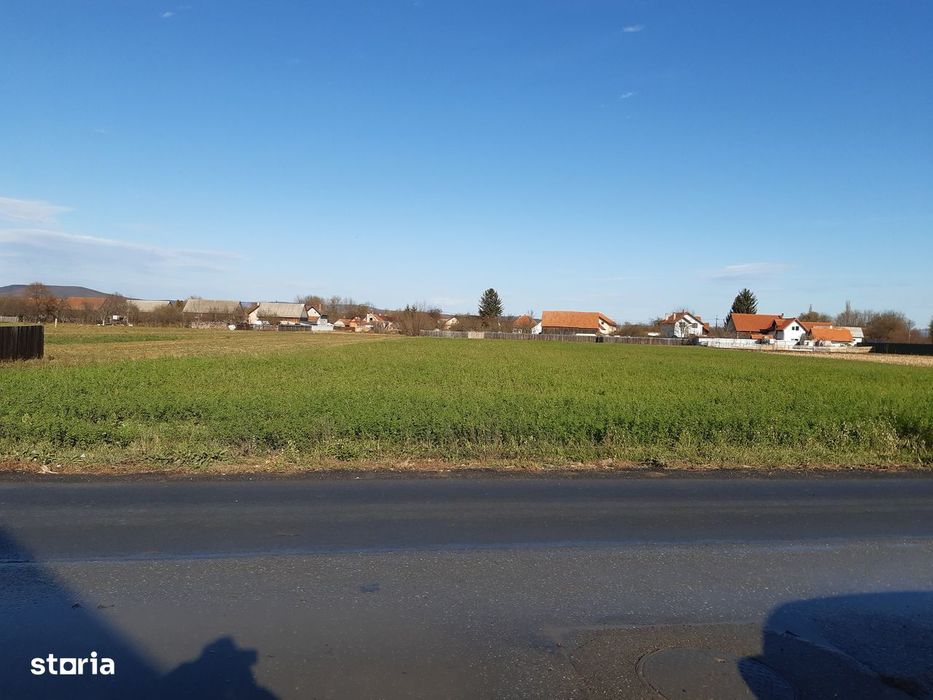 Teren intravilan construibil utilitati asfalt central Lunca Calnicului