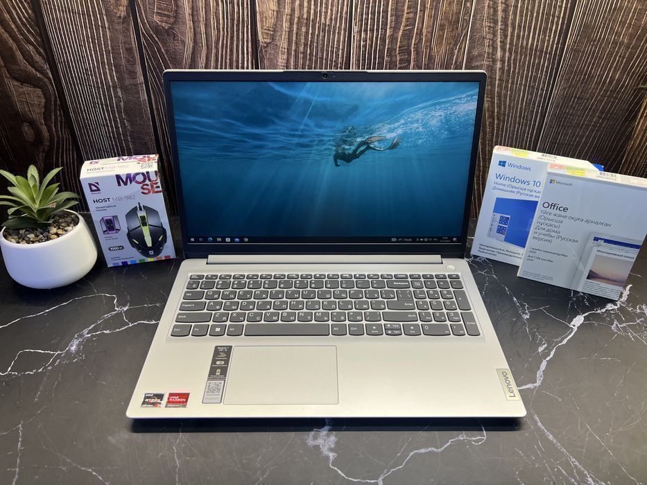 Ноутбук для бизнеса | Lenovo IdeaPad 1 | Ryzen 5 5500U | 16GB | 512SSD