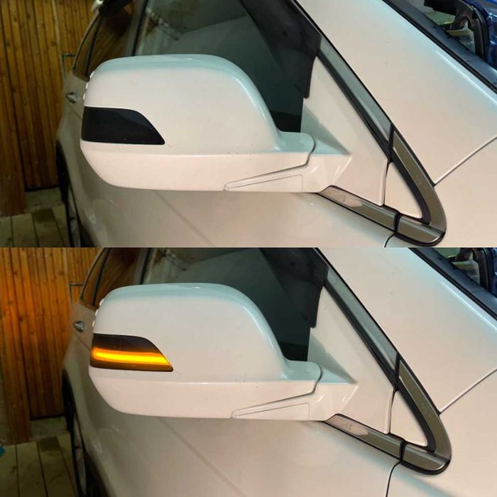 Динамични бягащи мигачи за огледалата заnХонда Honda Crosstour CR-V