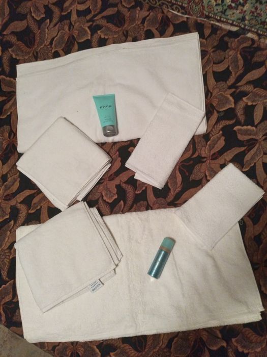 Полотенца махровые 100% хб