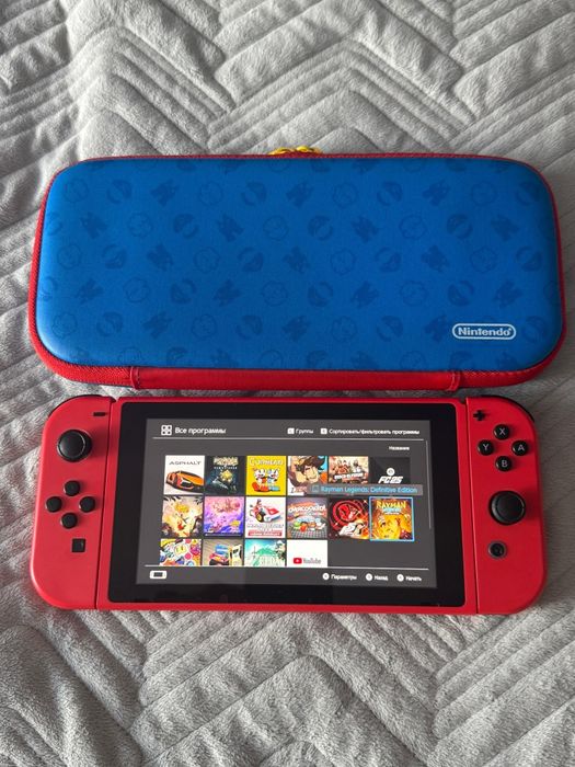 Nintendo switch 1, 2 ревизия.