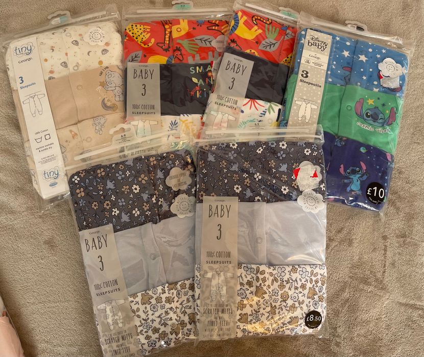 Ново!Детски бодита и пижамки George