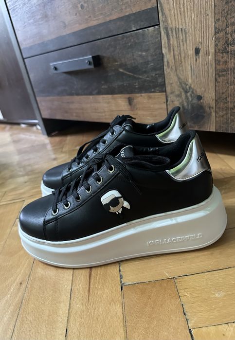 Оригинални кожени маратонки Karl Lagerfeld