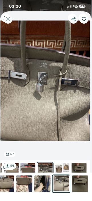 Сумка birkin hermes подоригинал