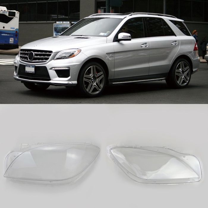 Mercedes GLE ML W166 капаци фарове стъкла фар капак крушка панел