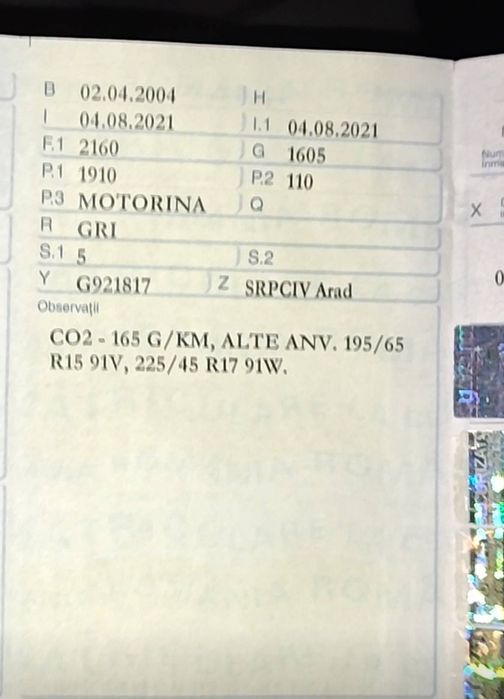 OPEL Vectra 2004 — imagine 3