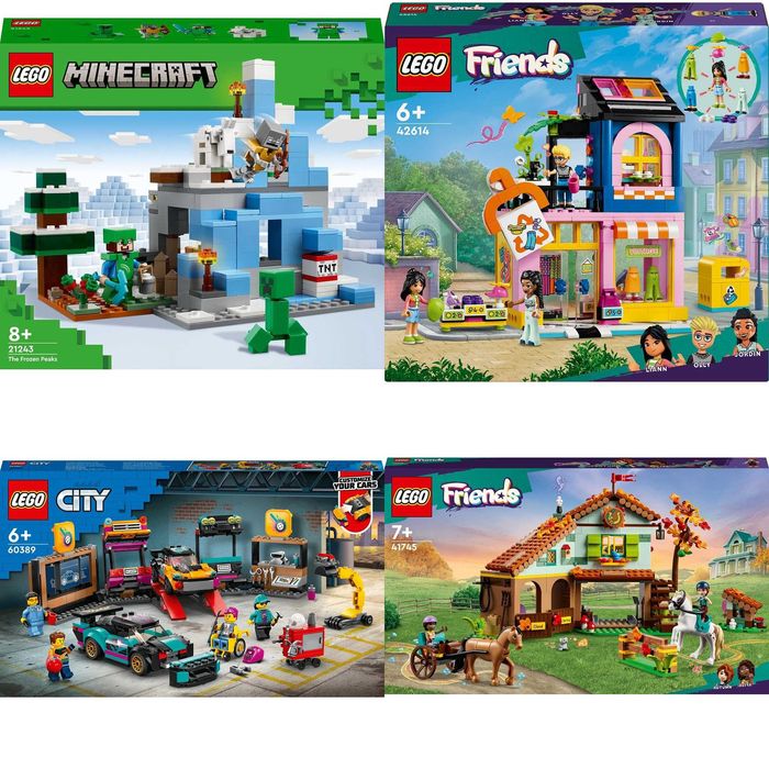 Lego Resigilat. Friends, City, Ninjago, Minecraft, Dreamzzz, Creator