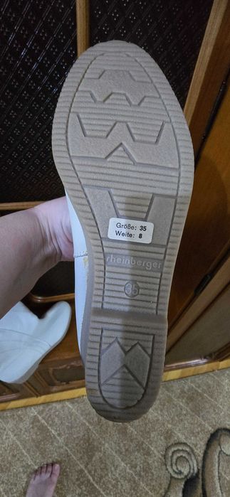 Сапоги кожанные белые Австрия