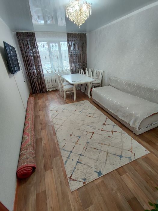 Продается 3-комн (4-87, 1 эт) с ремонтом