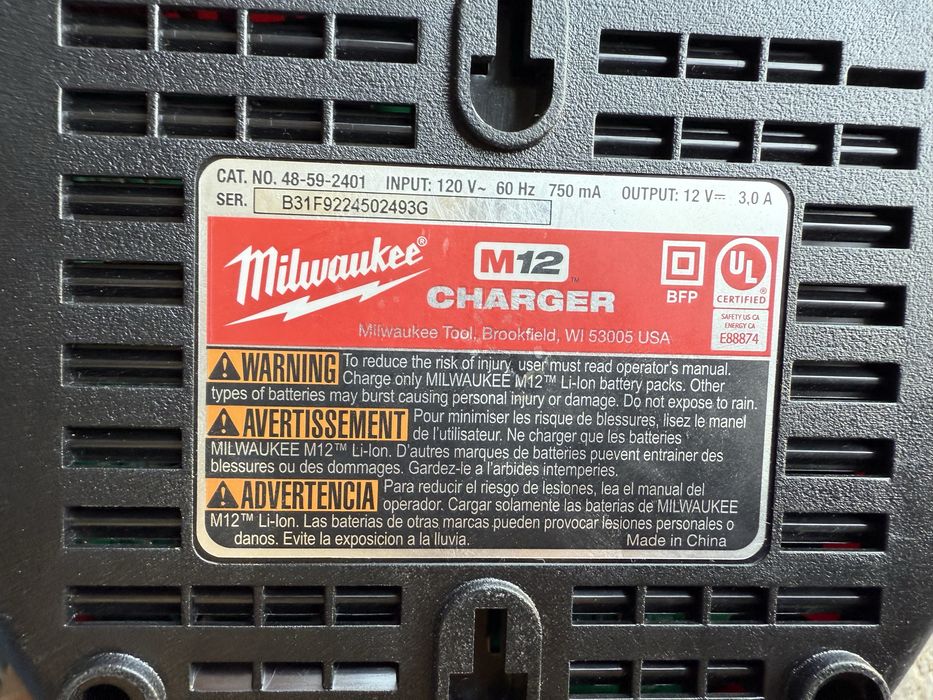 * оригинальные зарядные устройства для Milwaukee Bosch