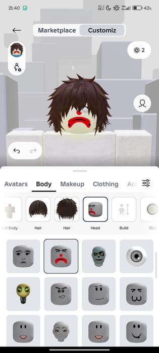 продаю аккаунт Roblox