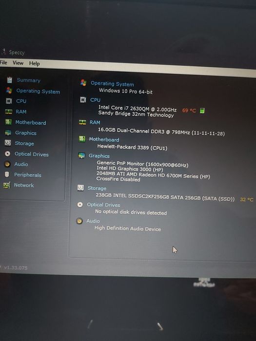 Vând laptop hp pavilion dv7 ca si nou