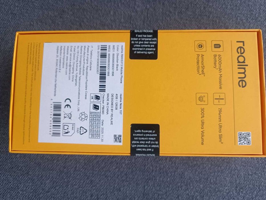 Смартфон Realme Note 70T 128 GB