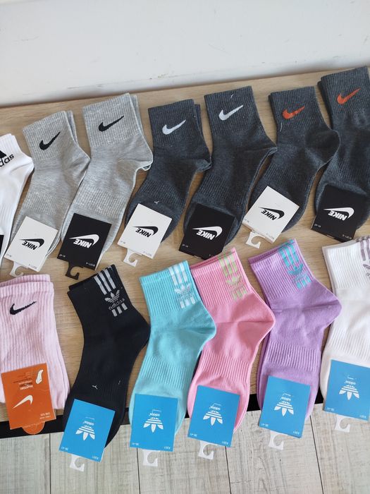 Șosete damă/bărbat noi cu eticheta Nike/Adidas toate mărimile