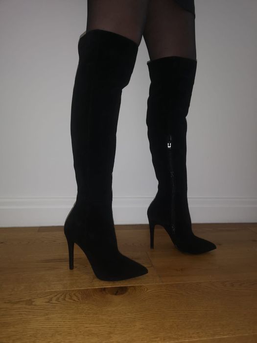 Cizme piele intoarsa Musette Vivian