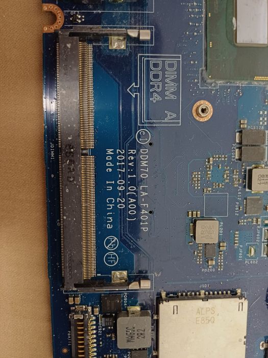 Placa de baza   pentru Dell Latitude 5490 I5 8250 DDR4 LA-F401P 
Perfe