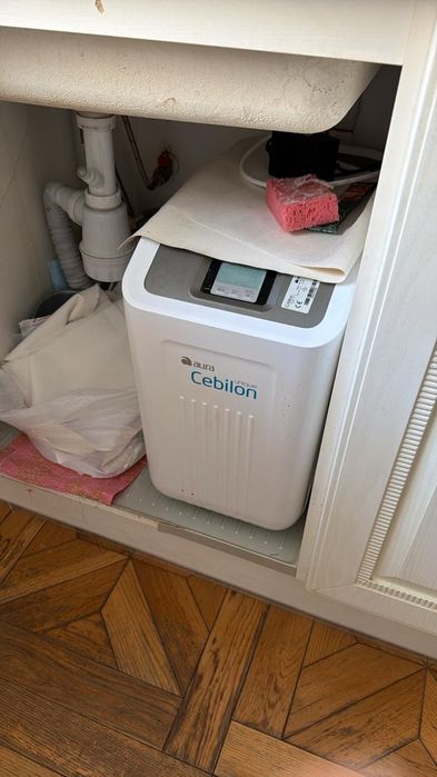 Замена сменных фильтров на немецких фильтрах. Аура, Блюфильтерс