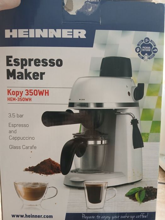 Expressor cafea manual Heinner