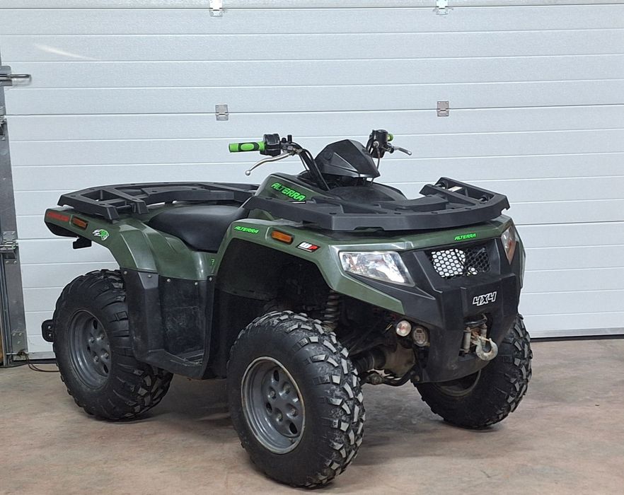 Atv 4x4 imatriculat RO nr negru (ARCTIC CAT 400)