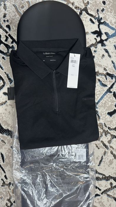 Футболка поло Calvin Klein zip. L.