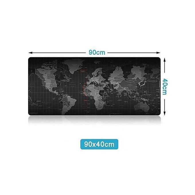 Коврик для клавиатуры и мыши - Карта мира, 90x40 см