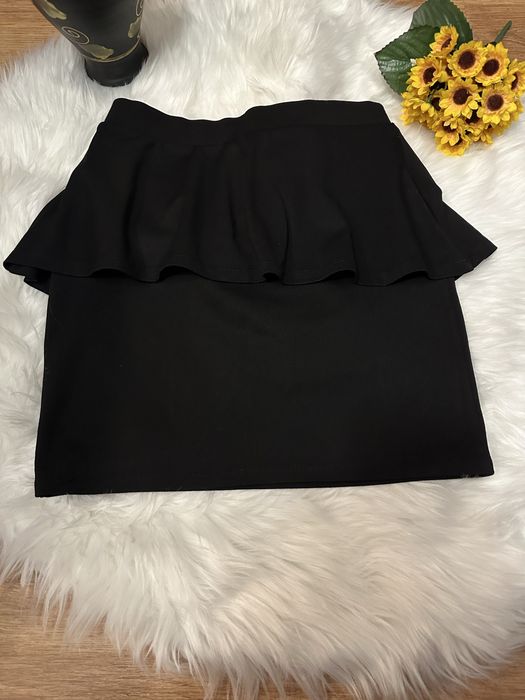 Fusta neagra mini Vero Moda