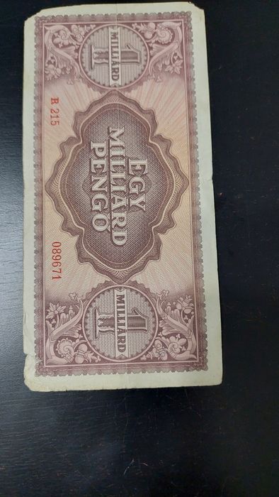 Bacnota un miliard pengo