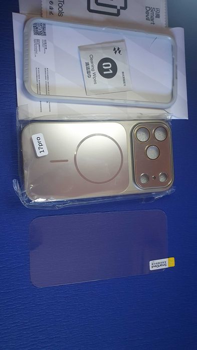 протектор за стъкло + кейс за IPHONE 17 PRO